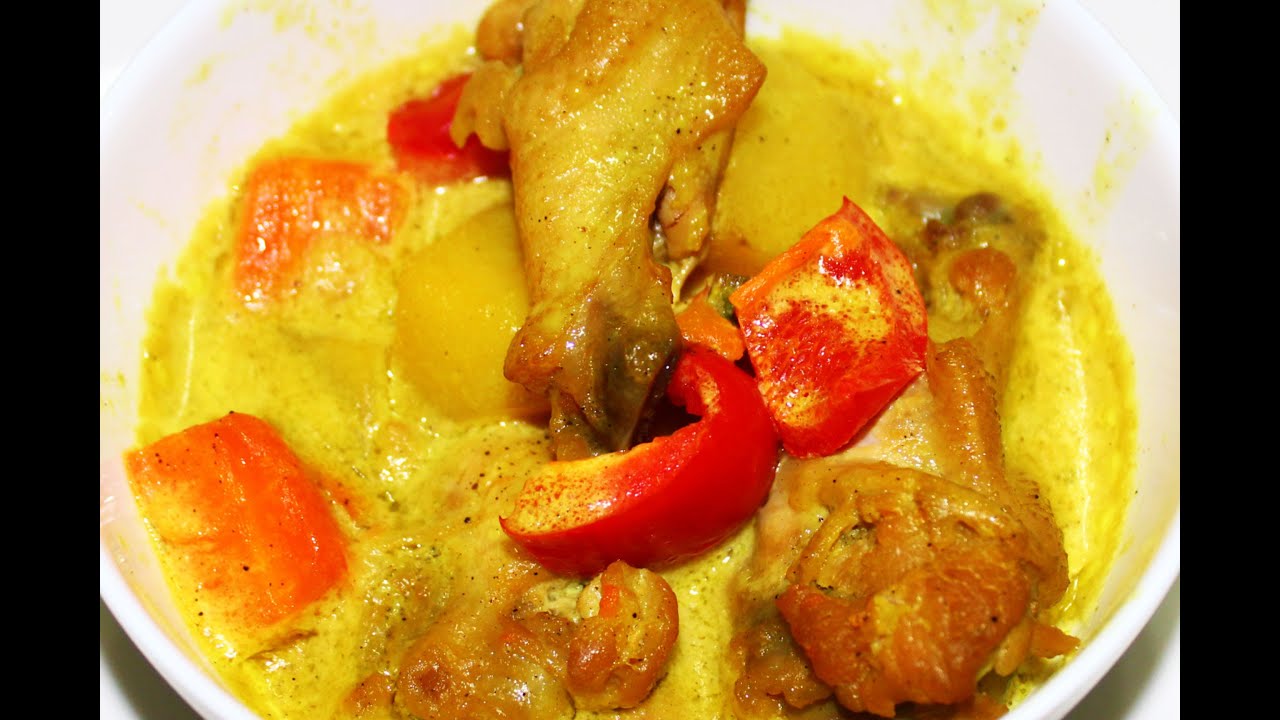 How to Cook Filipino Style Chicken Curry Recipe - English ...