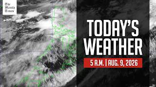 Today's Weather, 5 A.M. | Aug. 9, 2026 Today's Weather, 5 A.M. | Aug. 9, 2026
