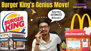 😳 Burger King Used McDonald's To Sell More Burgers! | Whopper Detour Marketing Case Study 📈
