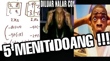 PENJUMLAHAN, PENGURANGAN DAN PERKALIAN MATRIKS DALAM 5 MENIT !!!!