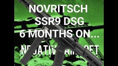 Novritsch SSR9 DSG 6 months on