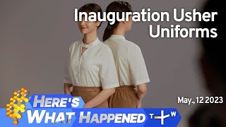 Inauguration Usher Uniforms, Here's What Happened – Sunday, May 12, 2024 | TaiwanPlus News