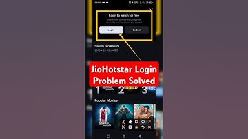 Jio hotstar login problem | jio hotstar par video nahi chal raha hai |jio hotstar me video nahi chal