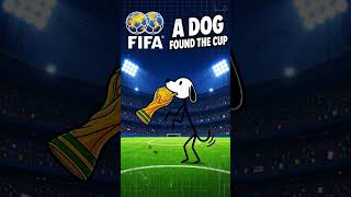 The World Cup Trophy Was Found By A Dog 🐕🏆 #Shorts