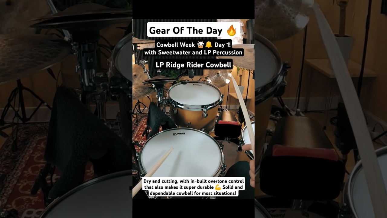 LP Ridge Rider Cowbell - YouTube