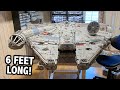 Massive LEGO Millennium Falcon – 55,000 Pieces!