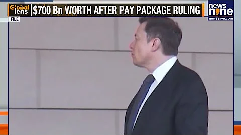 Elon Musk Becomes First Person Worth $700 Billion After Tesla Pay Ruling