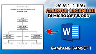 Cara Membuat Struktur Organisasi di Microsoft Word