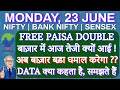 NIFTY READY FOR BIG BREAKOUT | NIFTY &amp; BANK NIFTY PREDICTION AND ANALYSIS FOR MONDAY, 23 JUNE 2025