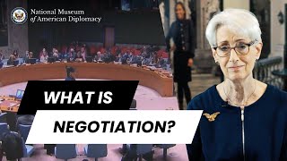 What Is Negotiation? | Deputy Secretary of State Wendy Sherman