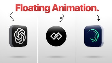 Realistic floating animation by just using alight motion .