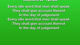 Matthew 12:36