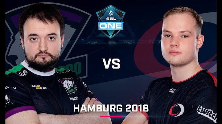 Dota 2 - Virtus.Pro vs. compLexity - Group B - Game 1 - Day 2 - ESL One Hamburg 2018