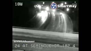 Fort Oglethorpe wild high speed Police chase on I-24