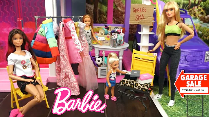 Barbie Doll House Cleaning Routine and - Titi Toys & Dolls