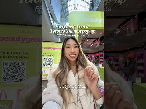 Free K-Beauty Samples at a Toronto Pop-Up from Sukoshi Market