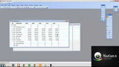 MAPINFO (update column)
