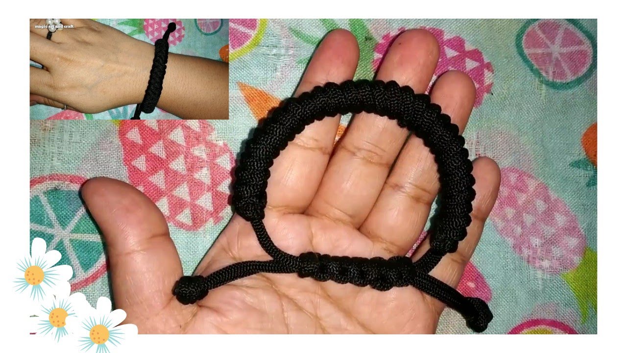 Black thread bracelet design || Kala dhaga design ⚫ - YouTube