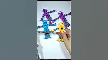 Robot Pop Tubes for Satisfying Fun and Relaxation #asmr #creative #creative #satisfying #poptubes