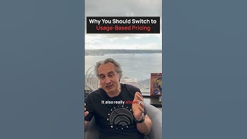 Why You Should Switch to  Usage-Based Pricing