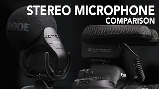 Stereo Microphone Comparison  RODE Stereo VideoMic Pro vs Sennheiser MKE440