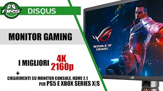 Monitor Gaming: I migliori 4K 2160p e chiarimenti su HDMI 2.1 per PS5 e  Xbox Series X - YouTube