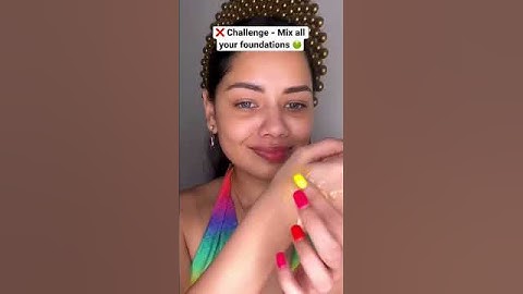 Would you try this ? 😍💕 #foundation #foundationshade #foundationmatch #shorts #makeupshorts
