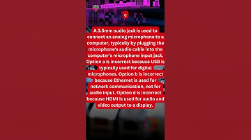 CompTIA A+ Quiz Question 29 #comptiaaplus #itcertification #shortvideochallenge #techquiz