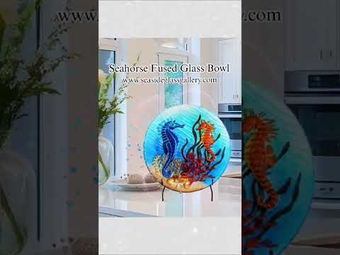 Stunning Seahorse Glass