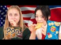 American Teen & North Korean Teen Swap Snacks