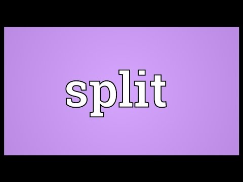 Split Meaning