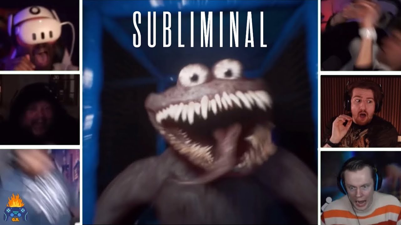 Gamers React to the Monster | Subliminal