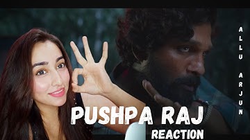 Introducing Pushpa Raj Reaction | Allu Arjun | Pushpa | Rashmika | Fahadh Faasil | DSp | Sukumar