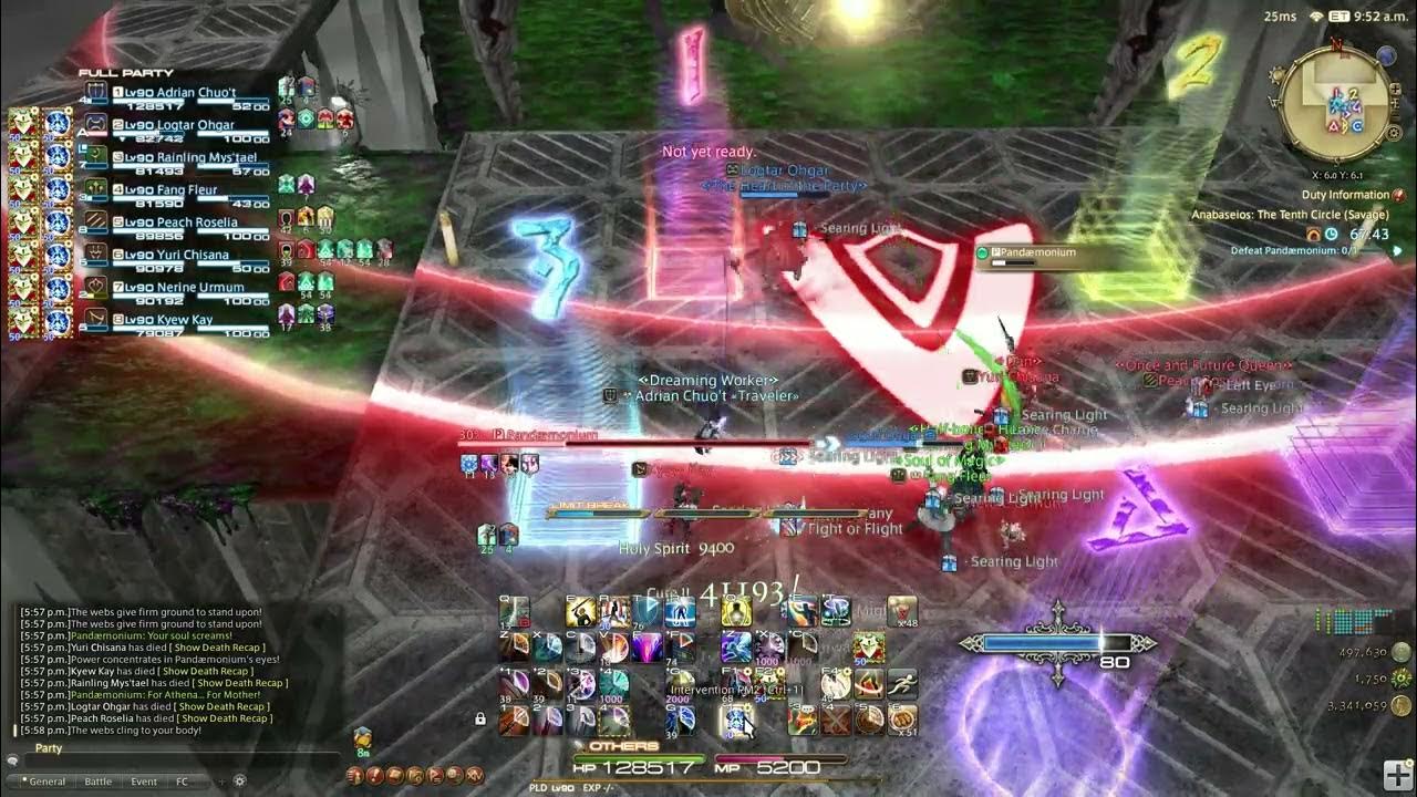 FFXIV P10S PLD OT 6.5 - YouTube