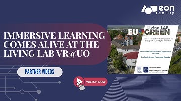 Living Lab VR@UO and Students Create Immersive VR Educational Experiences Using EON-XR