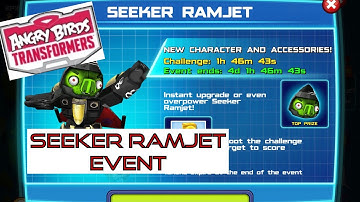 SEEKER RAMJET EVENT! -Angry Birds Transformers