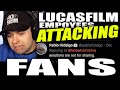 LUCASFILM EMPLOYEES ATTACK FAN: STAR WARS THEORY, FOR REACTION TO LUKE SKYWALKER!