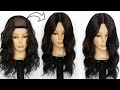 HOW TO MAKE A WIG WITHOUT FRONTAL | Hot Glue Method \ AND  Answering Your Questions.