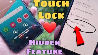 Two Secret ***Touch Lock** Enable Every Smartphone || Hidden Feature screenshot 3