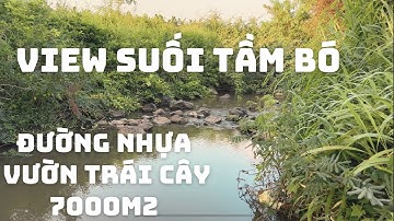 ☘️ VIEW SUỐI VƯỜN TRÁI CÂY | Đường Nhựa 7000m2 Giá Chỉ 3Tỷ500Triệu Tại Xã Xuân Sơn Châu Đức BRVT