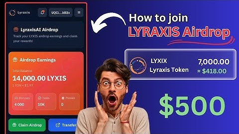 🔥 LYRAXIS Airdrop Withdrawal SOON! How To Join the Lyraxis Airdrop Before Listing (URGENT GUIDE)