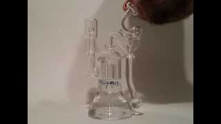 Vertigo Pillar Perc Recycler From NVS Glassworks