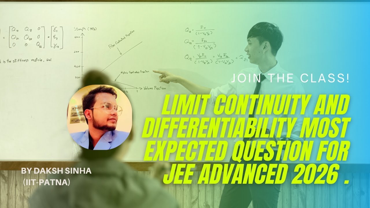 🐐🥶Limit & Differentiability | Most Expected Question | JEE Advanced ...