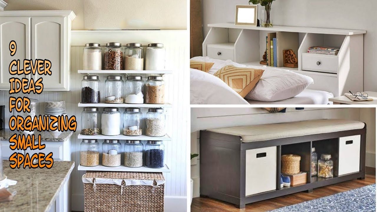 9 Clever Ideas for Small Space Organizing and Storage