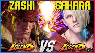 ZASHI (Alex) vs SAHARA (Ed) – Alex Monster vs Ed Champion! | SF6