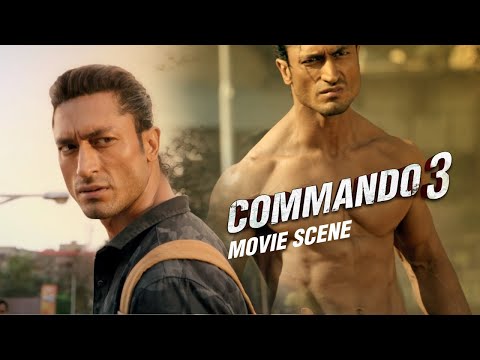 Vidyut Jammwal's Ultimate Showdown with Army of Wrestlers in Commando 3 Movie