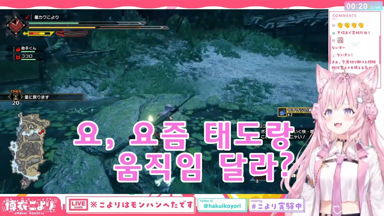 몬헌 지식이 2008년에 멈춰있는 코요테【하쿠이 코요리/홀로라이브】