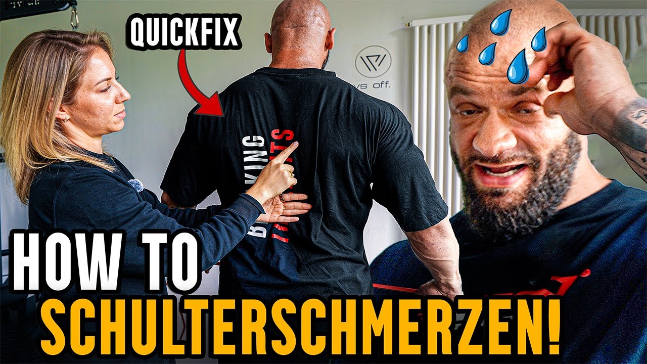 Nie wieder Schulterschmerzen UND Hilfe, falls du sie schon hast!