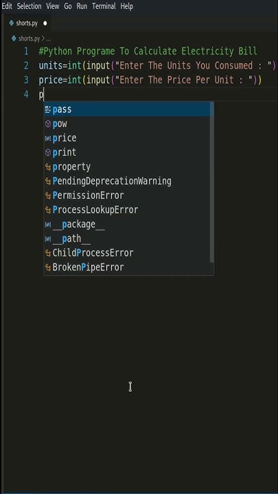 Calculate Your Electricity Bill NOW using Python? - YouTube