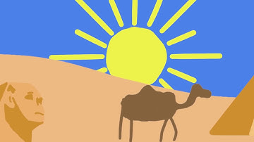 Egyptian Parallax Adobe Animate